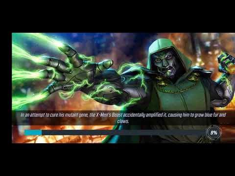 Doc Ock Sinister Six with Ultron punch up against Black Order in blitz without war bonuses