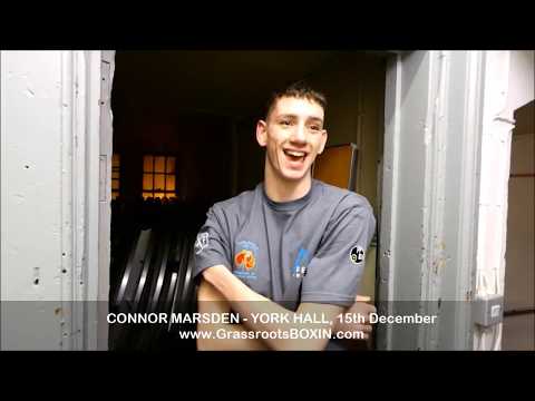 CONNOR MARSDEN INTERVIEW  – ON PRO DEBUT STOPPING JAMIE SPEIGHT 1st ROUND