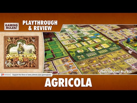 Agricola - Playthrough and Review