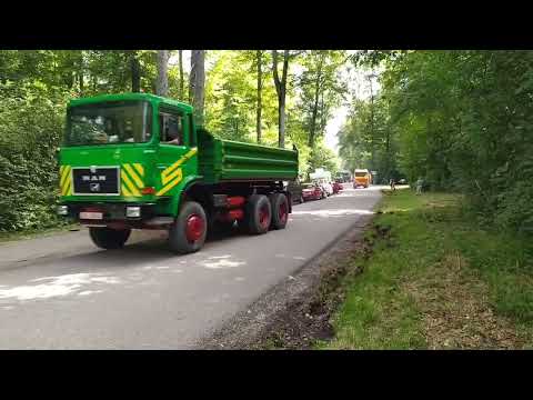 MAN F8 26.361 Kipper @ Nebelhöhle Lkw Oldtimer Treffen