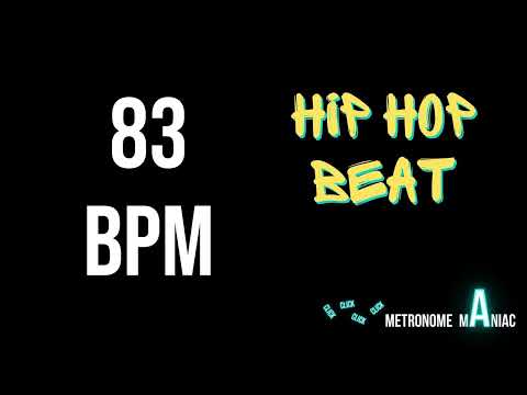 Drum loop - HIP HOP beat - 83 BPM