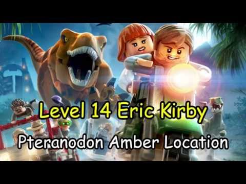 LEGO Jurassic World - Level 14 "Eric Kirby" Pteranodon Amber Location