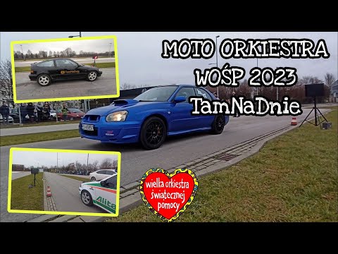 Moto Orcha 2023 We play with WOŚP - TamNaDnie rally team in action