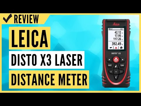 Leica Disto x3 Laser Distance Meter Review