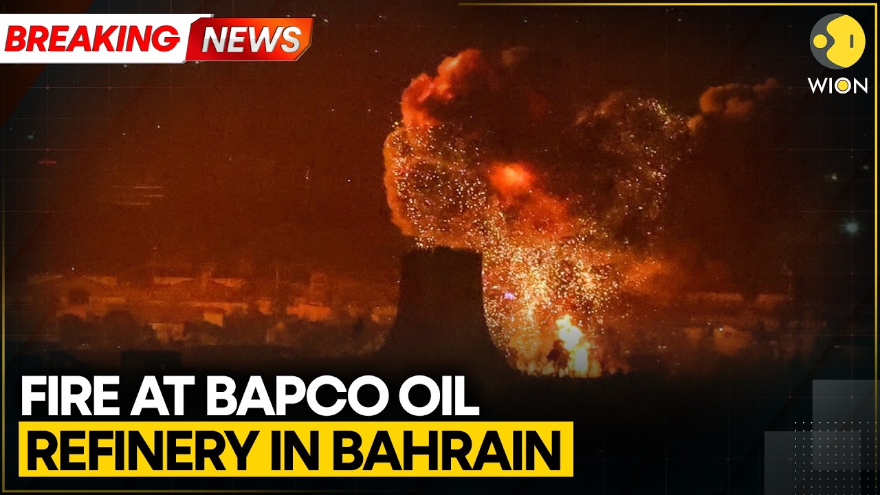 Breaking: Fire Reported at BAPCO Oil Refinery in Bahrain | WION