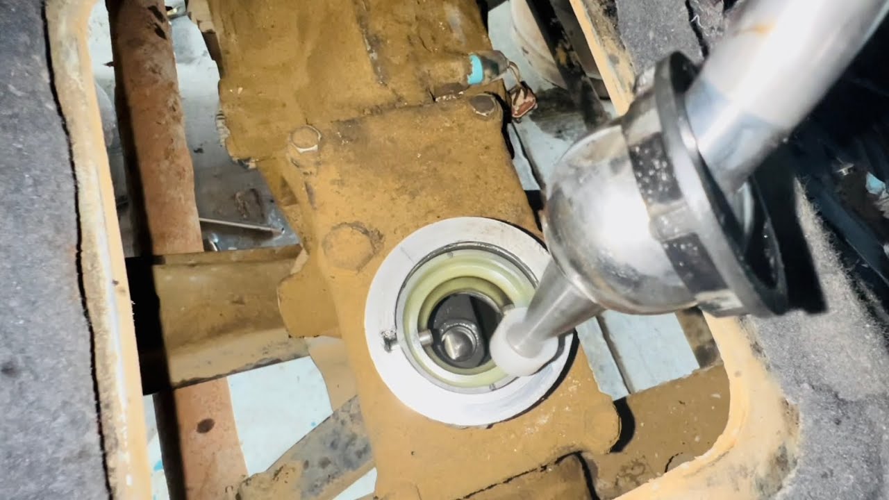 Como cambiar repuesto de palanca, reparaciion de horquilla, y guía de nissan