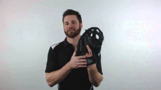 Video thumbnail: Louisville Slugger Xeno Fastpitch Series: FGXN14-BKCM2 Catcher's Mitt