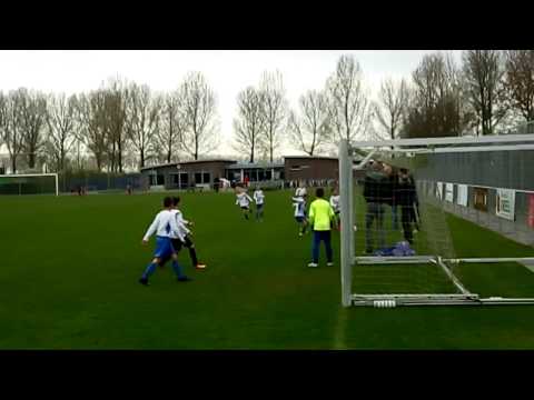 Nieuwland JO9-1 - VCK JO9-1 UItslag 3-1 op 1 april 2017 deel I
