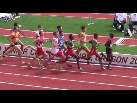 IAAF U20-WM Eugene 2014 - 1500m Männer Vorlauf 3/3