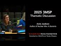 Annie Jacobsen - Thematic Debate at 3MSP