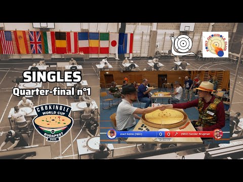 Joert (NED) VS Sander (NED) at Crokinole World Cup 2025 Singles - Quarter-final n°1