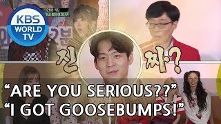 Room4 is singing Dongqn's song?? "I got goosebumps!!" [Happy Together/2018.06.28]
