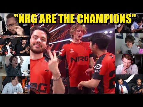 Valorant Streamers React to NRG Winning VCT Champs 2025 🏆🔥