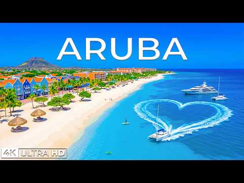 Aruba 4K 🇦🇼 Pristine Beaches, Turquoise Waters & Luxury Caribbean Paradise Escape