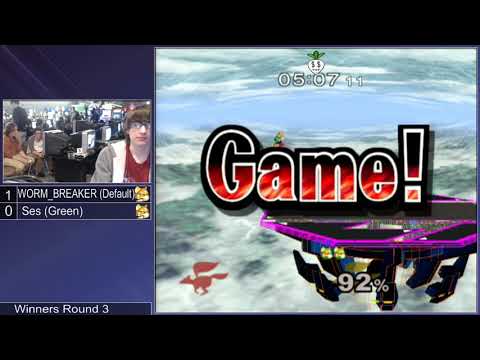 Mass Madness 25 SSBM - Ganondorf (Default Fox) vs. Ses (Green Fox) - Melee WR3