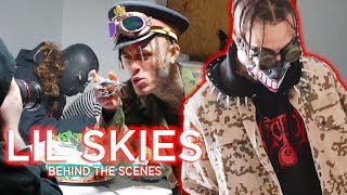 NEW Lil Skies - Lettuce Sandwich MUSIC VIDEO! (BEHIND THE SCENES with Skies!)