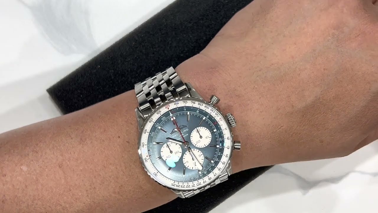 Watch video Breitling Navitimer B01 46mm Now Breitling Navitimer B01 46mm