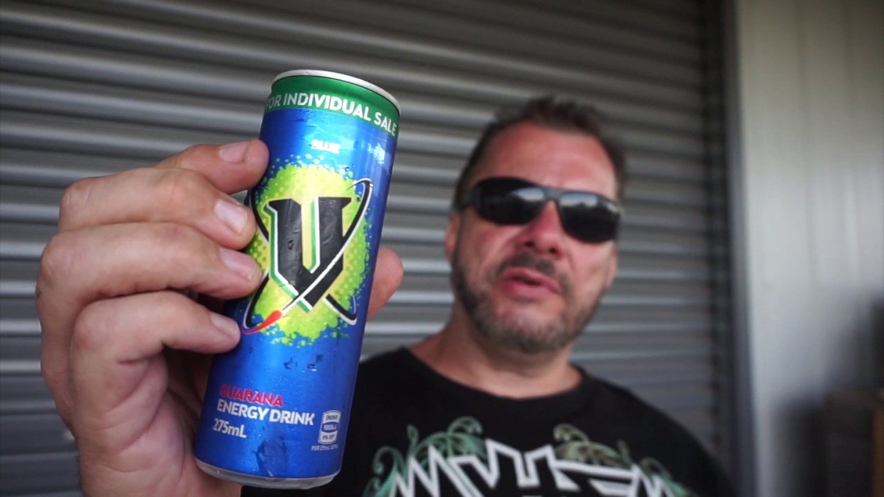 V Blue Energy Drink Review