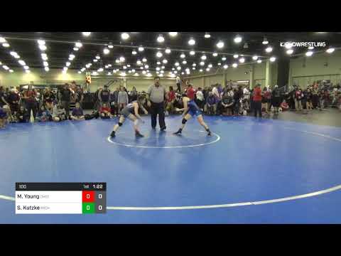 100 Lbs Rr Rnd 3 Makayla Young Ohio Draw Vs Sydney Kutzke Michigan Dual