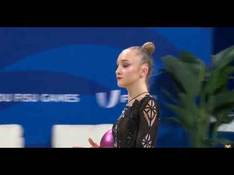 Khrystyna Pohranychna Ball Final 31,350 4th - World University Games Chengdu 2023