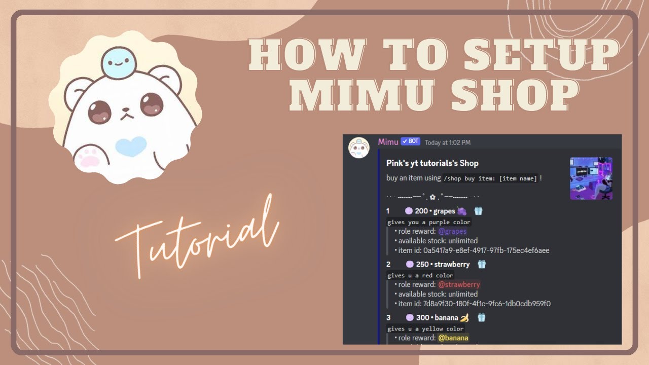 How to setup currency, pet/snuggle & shop with mimu | Tutorial | slash