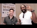 BOOKER T "ERROL SPENCE IS DEFINITELY THE TRUTH! HIS RANGE, FIGHT IQ, BODY ATTACK!"