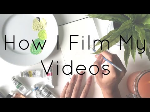 How I Film My Videos · Equipment and Tips for Filming Your Desk From Above · SemiSkimmedMin Video