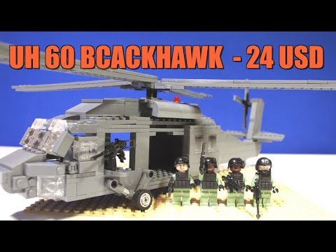 LEGO BLACK HAWK DOWN SPEED BUILD