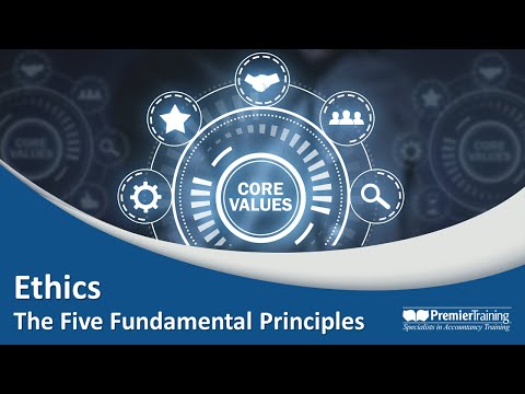 AAT Q2022 All Levels -  Ethics, The Five Fundamental Principles
