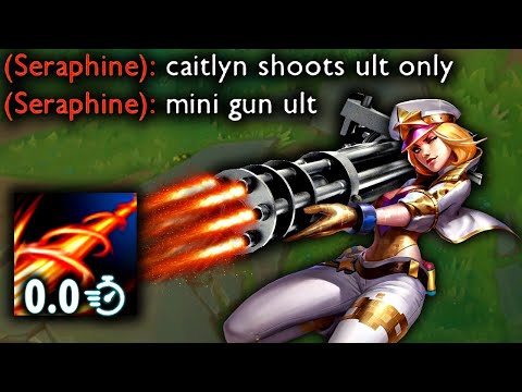 CAITLYN MINI-GUN ULT (FULL LETHALITY)