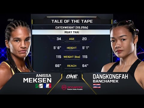 Anissa Meksen vs Dangkongfah Banchamek full fight