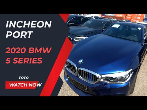 Port of Incheon - 2020 BMW 5 Series (G30)- SOLD $15,000 USD