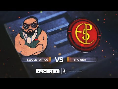 Swole Patrol vs 5Power - EPICENTER 2018 - map1 - de_nuke [Godmint, ceh9]