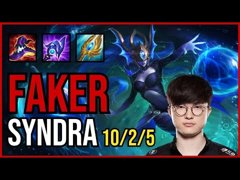 FAKER - SYNDRA vs. NEEKO Mid | KR GRANDMASTER | PATCH 10.25