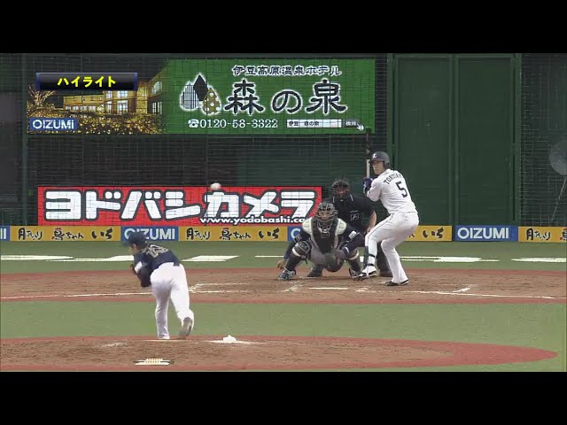 4/8 ライオンズ対バファローズ ハイライト