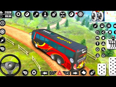 Coach Bus Driving Simulator - Walkthrough (Android Gameplay)