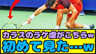 【悲報】ラケ虐をするカラスwww【なんJ反応】