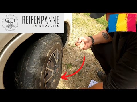 Erste Reifenpanne im Vollzeit Vanlife in Rumänien | #006