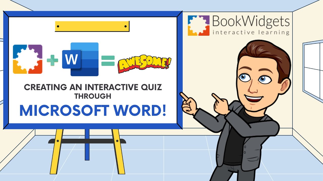Creating a Quiz in Microsoft Word to use in Bookwidgets as an Interactive Quiz
