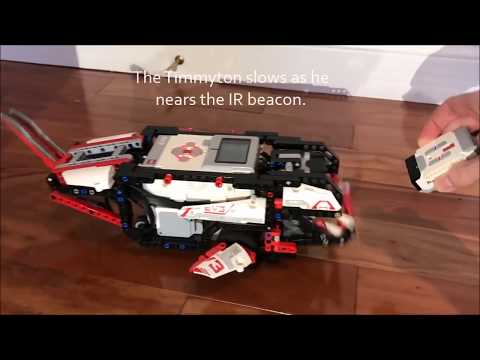 Building Smart LEGO MINDSTORMS EV3 Robots | 2 Security Tank – Object Tracking Robot