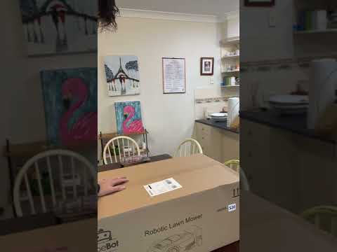 Robot Lawn Mower Arrives