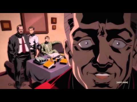Black Dynamite (Mr. Rodgers) - Wocka Floca Cartoon Scene