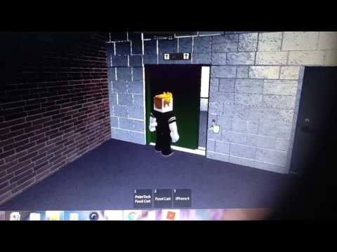 Dover Impulse elevator in the service corridor at GoodBeans Mall Roblox