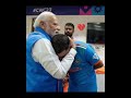 Prime Minister Narendra Modi With Shami After A Painful Defeat In The World Cup Final Shorts