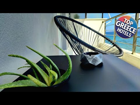 BLACK & WHITE SeaSide House Kalamia | Loutraki, Greece | Hotel Review 🏨