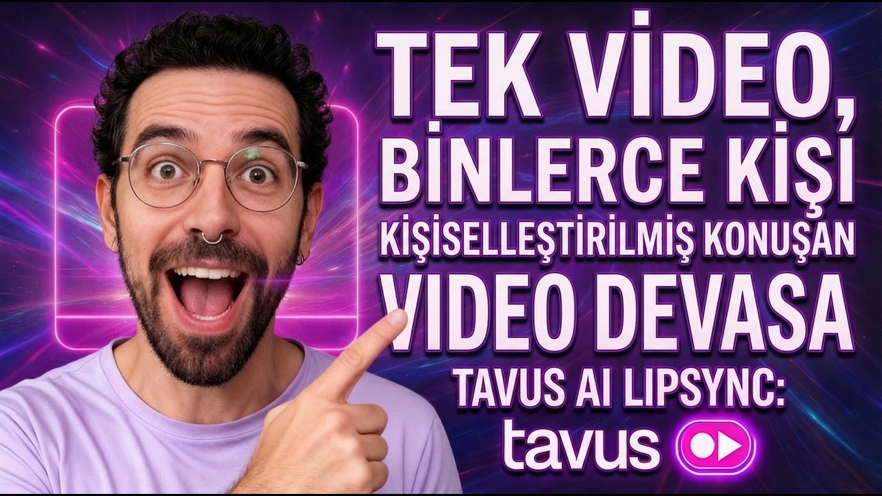 Tavus AI Tutorial: 5 Dakikada Kişiselleştirilmiş Videolar Hazırlayın