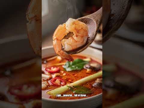 Thai Tom Yum Soup / Thai Green Papaya Salad