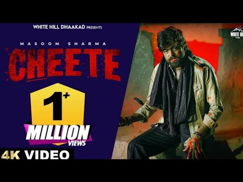 MASOOM SHARMA: Cheete (Official video) Manjeet Mor | Pinna Music | New Haryanavi Song 2025