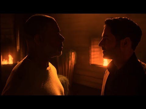 Lucifer 5x10 - Lucifer and God sings I Dreamed a Dream
