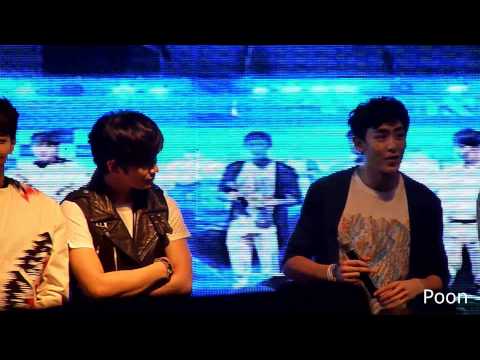 130407 2PM WTII PressCon - Speak Thai ^^